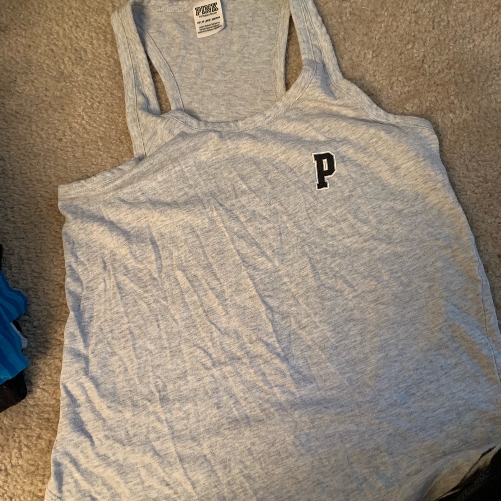 Pink Racer back tank